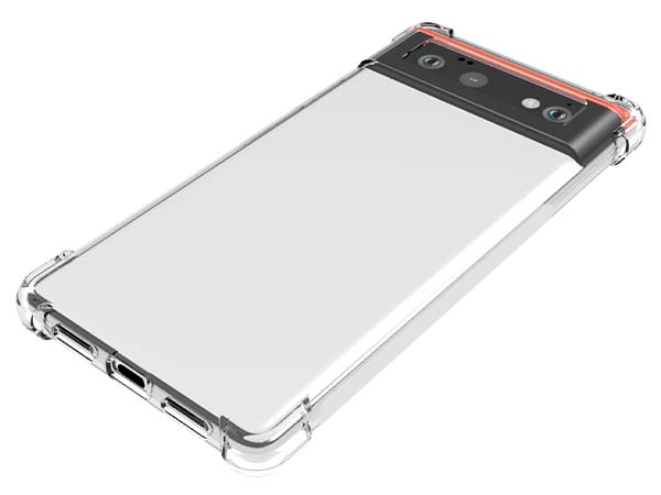 Gel Case with Bumper Edges for Google Pixel 6 - Clear