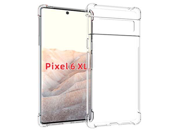 Gel Case with Bumper Edges for Google Pixel 6 Pro - Clear Soft Cover