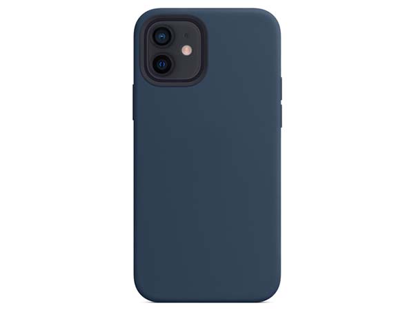 Silicone Case for Apple iPhone 12 - Blue
