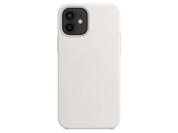 Silicone Case for Apple iPhone 12 - White