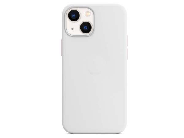 Silicone Case for Apple iPhone 13 Mini - White Soft Cover