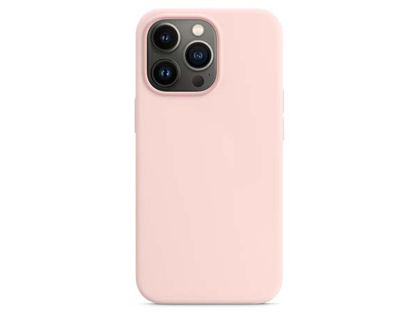 Silicone Case for Apple iPhone 13 Pro Max - Pink Soft Cover