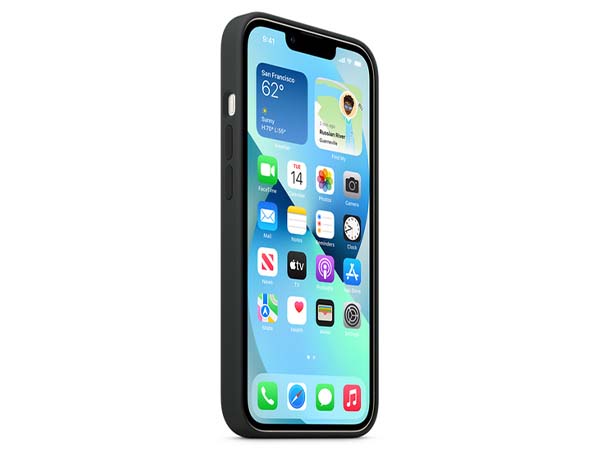 Silicone Case for Apple iPhone 13 Mini - Black