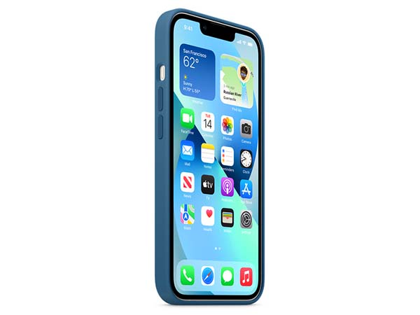 Silicone Case for Apple iPhone 13 Mini - True Blue