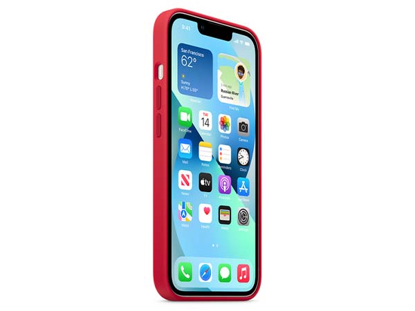 Silicone Case for Apple iPhone 12 Pro - Red