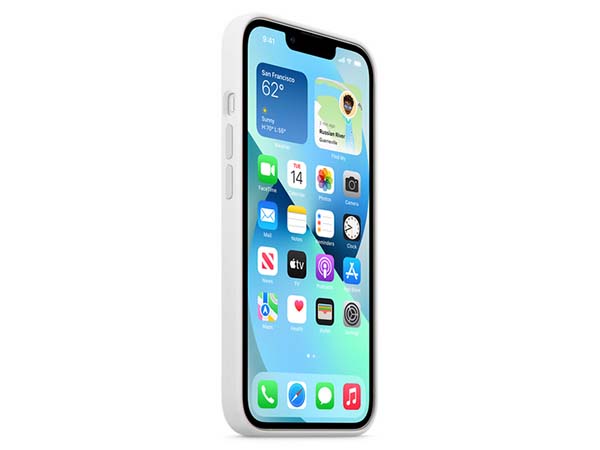 Silicone Case for Apple iPhone 12 Pro Max - White