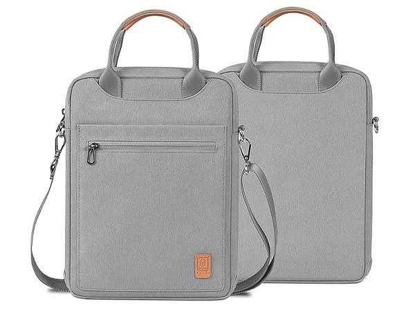 WiWU Pioneer Shoulder 12.9 inch Tablet Bag - Grey
