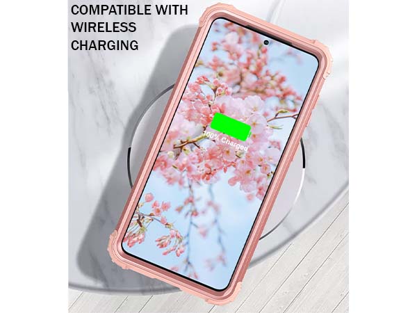 Defender Case for the Samsung Galaxy S21 FE - Pink