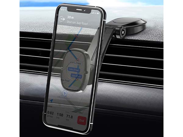 WiWU PL900 Flexible Magnetic Suction Car Mount - Black