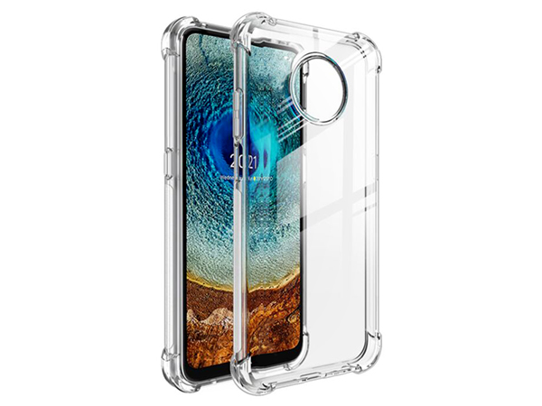 Gel Case with Bumper Edges for Nokia G50 - Clear Soft Cover