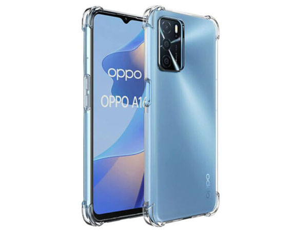 Gel Case with Bumper Edges for OPPO A16s - Clear Soft Cover