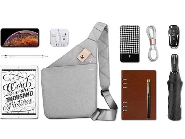 WiWU Shoulder Holster Bag - Grey