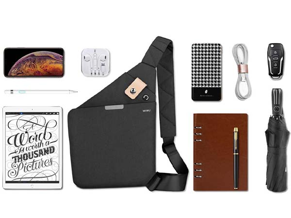 WiWU Shoulder Holster Bag - Black