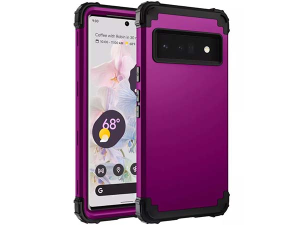 Defender Case for Google Pixel 6 Pro - Plum Impact Case