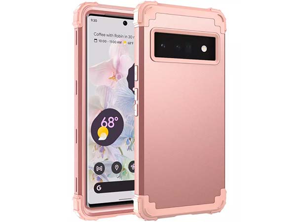 Defender Case for Google Pixel 6 Pro - Pink Impact Case