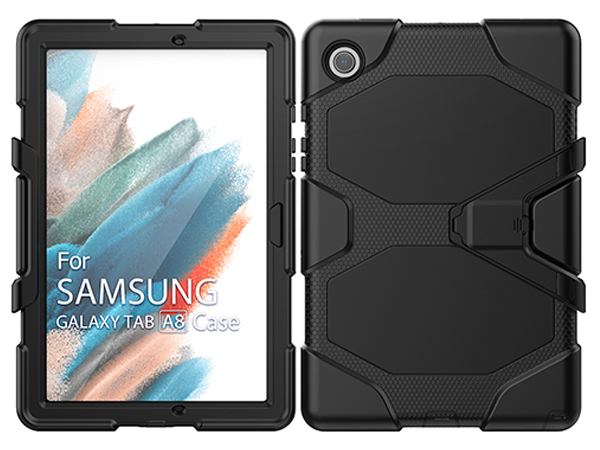 Rugged Case for Samsung Galaxy Tab A8 10.5 (2021) - Black