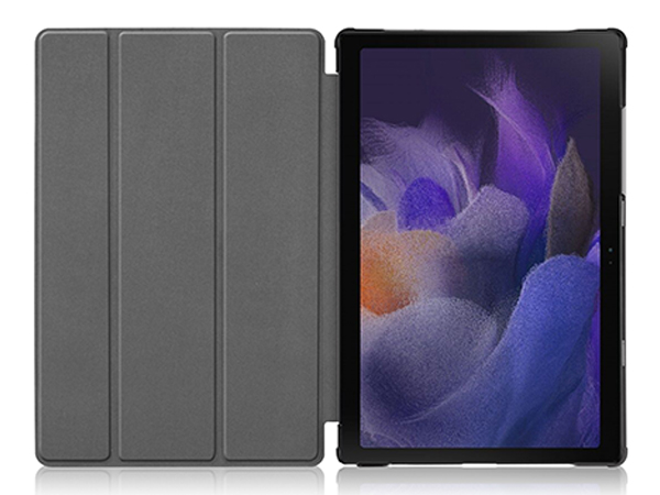 Premium Slim Synthetic Leather Flip Case with Stand for Samsung Galaxy Tab A8 10.5 (2021) - Black