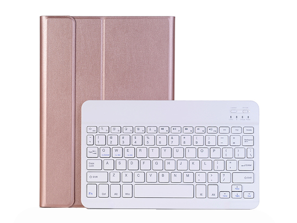 Keyboard and Case for Samsung Tab A8 10.5 (2021) - Rose Gold Keyboard