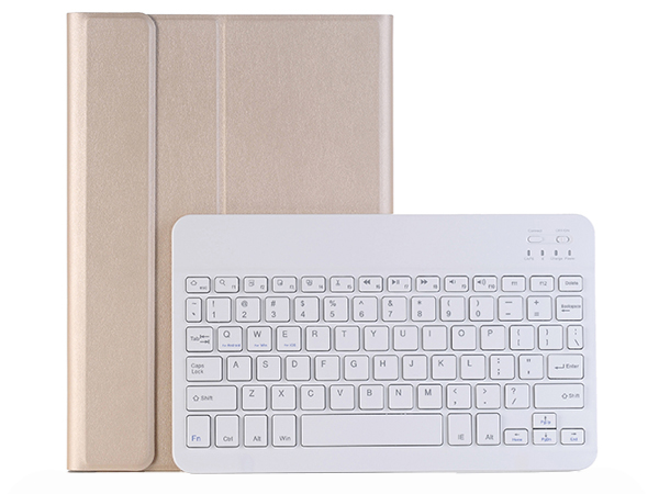Keyboard and Case for Samsung Tab A8 10.5 (2021) - Gold Keyboard