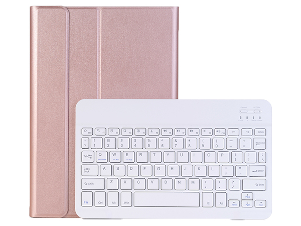 Keyboard and Case for Samsung Galaxy Tab S8 - Rose Gold Keyboard