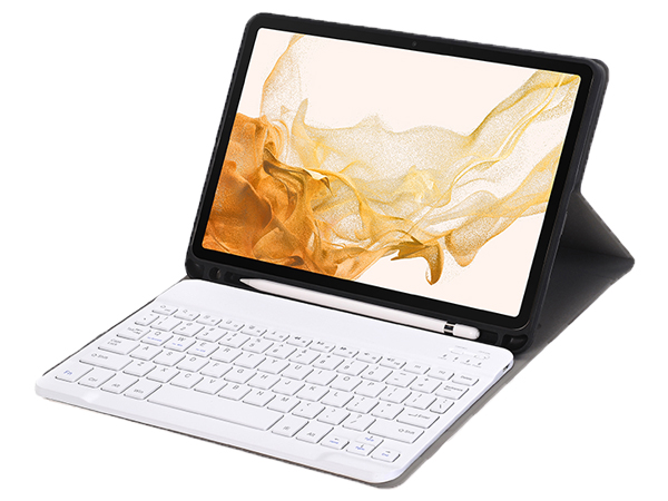 Keyboard and Case for Samsung Galaxy Tab S8 - Rose Gold