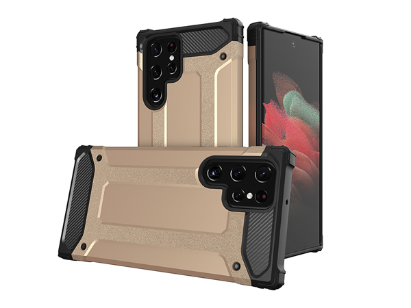 Impact Case for Samsung Galaxy S22 Ultra - Gold Impact Case