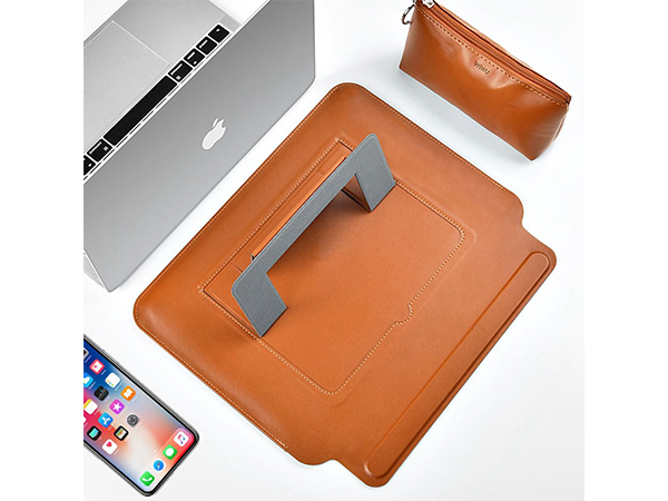 WiWU SkinPro Portable Stand Sleeve - Brown