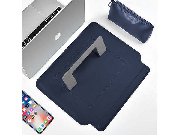 WiWU SkinPro Portable Stand Sleeve - Navy Blue