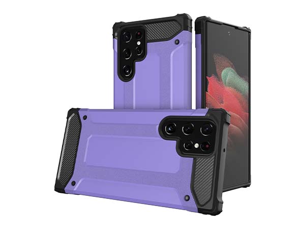 Impact Case for Samsung Galaxy S22 Ultra - Purple Impact Case