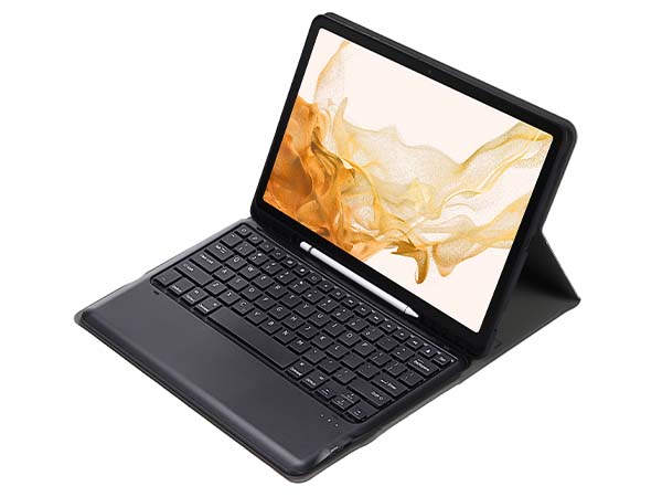 Keyboard and Case for Samsung Galaxy Tab S8+ - Midnight Blue