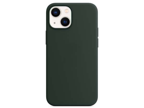 Silicone Case for Apple iPhone 13 Mini - Dark Green