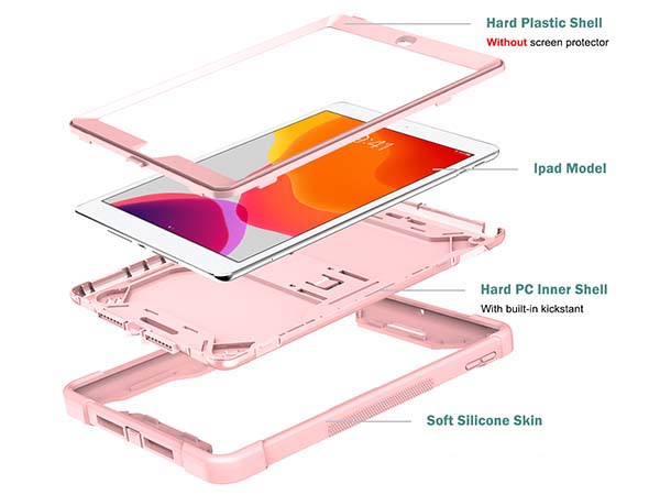 Impact Case for iPad 9th / 8th / 7th Gen 10.2-inch - Pink