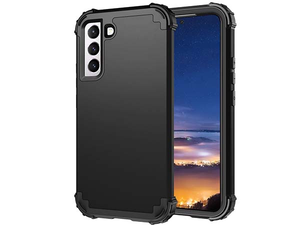 Defender Case for the Samsung Galaxy S22+ - Black Impact Case