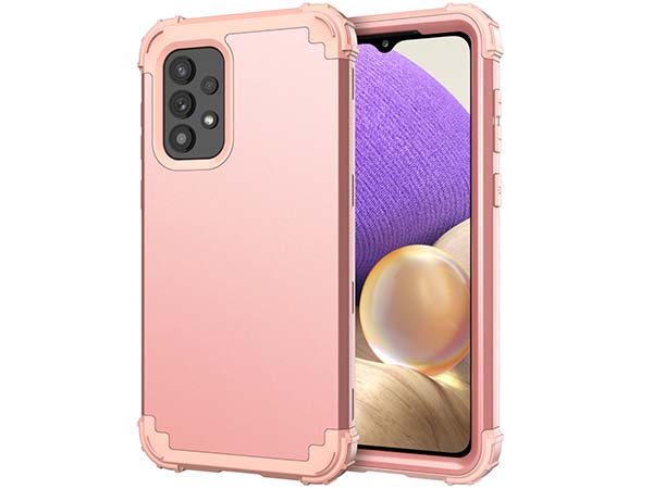 Defender Case for the Samsung Galaxy A73 5G - Pink Impact Case