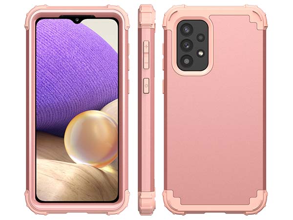 Defender Case for the Samsung Galaxy A73 5G - Pink