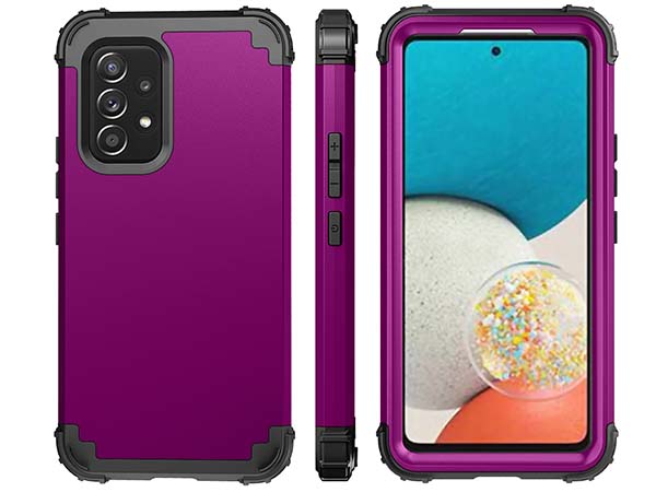 Defender Case for the Samsung Galaxy A53 5G - Purple