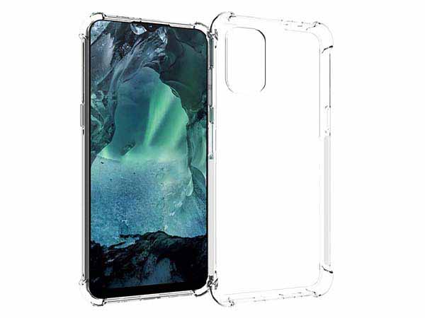 Gel Case with Bumper Edges for Nokia G21 - Clear Soft Cover