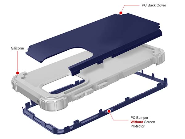 Defender Case for the Samsung Galaxy A33 - Navy
