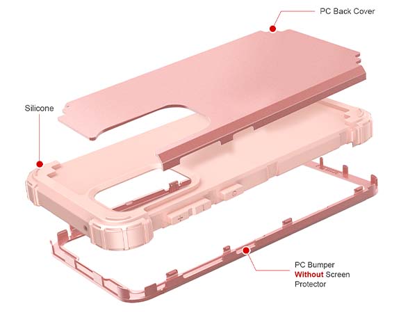 Defender Case for the Samsung Galaxy A33 - Pink