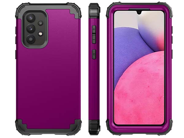 Defender Case for the Samsung Galaxy A33 - Purple