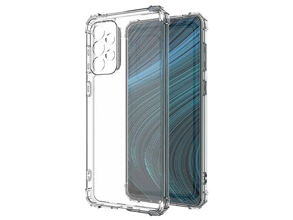 Gel Case with Bumper Edges for Samsung Galaxy A33 - Clear Soft Cover