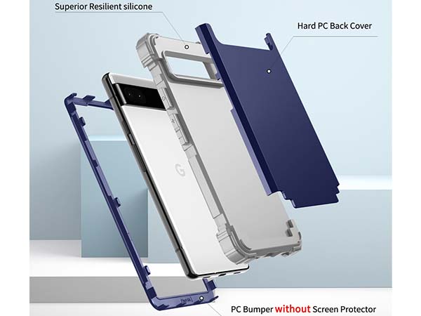 Defender Case for Google Pixel 6a - Navy
