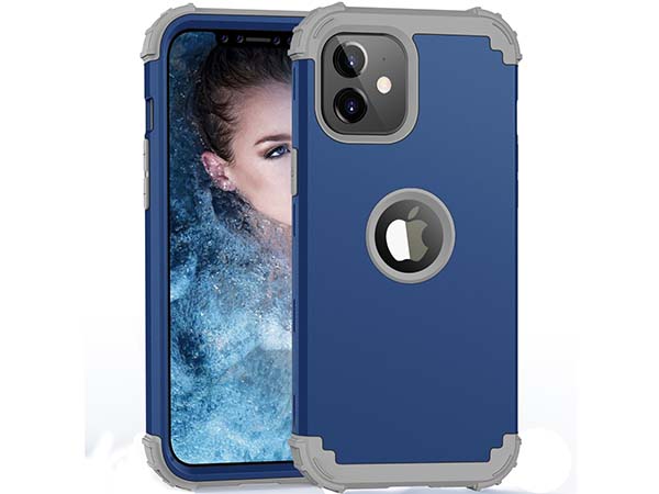 Defender Case for iPhone 11 - Navy 2 Impact Case