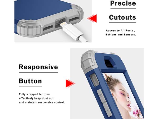 Defender Case for iPhone SE 2 / SE 3 - Navy