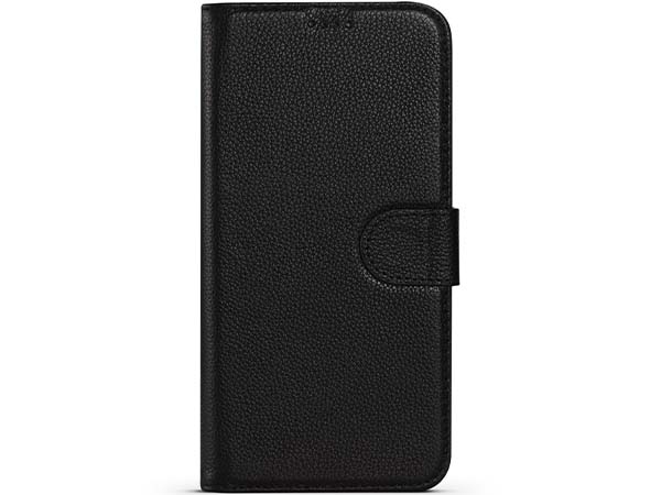 Premium Leather Wallet Case for Apple iPhone 14 Pro Max - Black