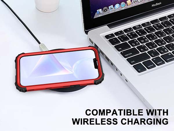 Defender Case for iPhone 14 - Red
