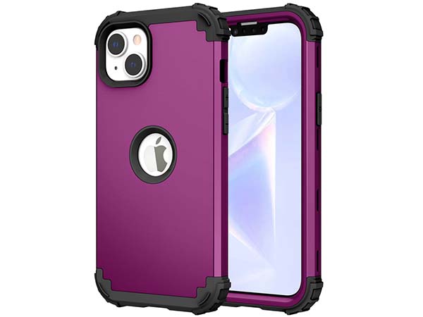 Defender Case for iPhone 14 - Plum Impact Case