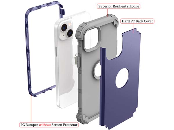 Defender Case for iPhone 14 Plus - Navy