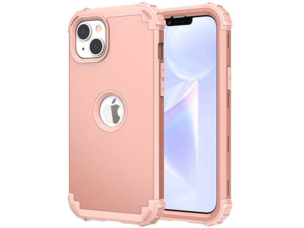 Defender Case for iPhone 14 Plus - Pink Impact Case