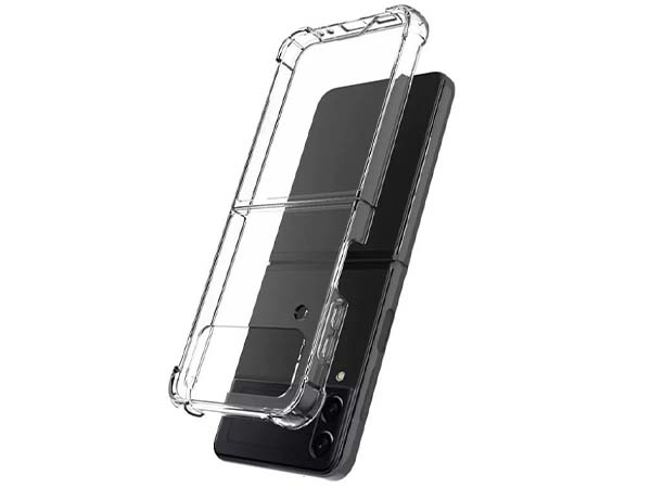 Clear Case with Bumper Edges for Samsung Galaxy Z Flip4
